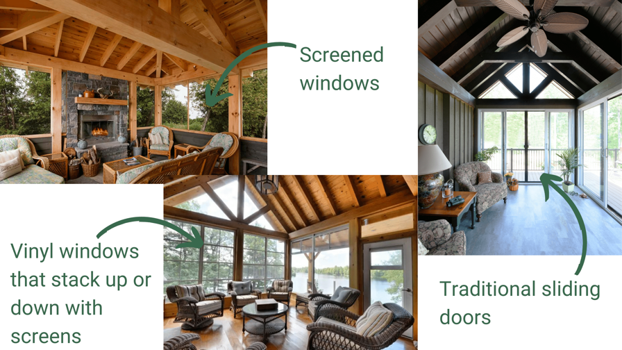 9 - Muskoka Room Enclosure Options best of cottage designs muskoka room screened in porch three season room