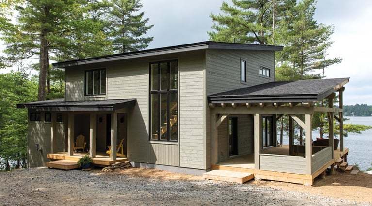 Following the Trend: Timber Frame Homes are now Contemporary