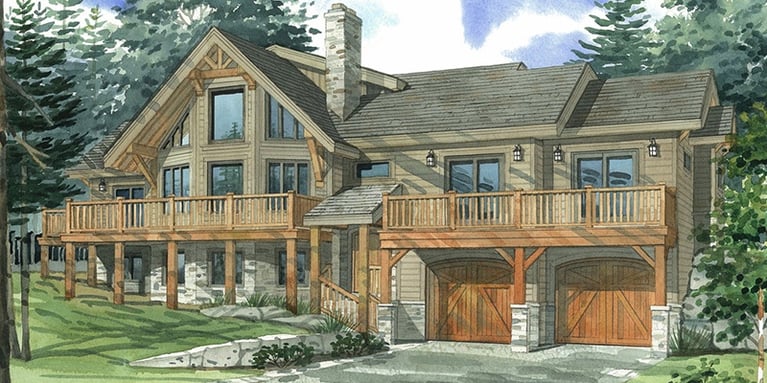 Top 10 Normerica Custom Timber Frame Home Designs: The Appeal of the Prow